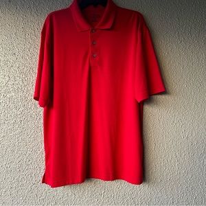 Champions Tour Mens Golf Shirt Size XL Red Short Sleeve PGA Country Club